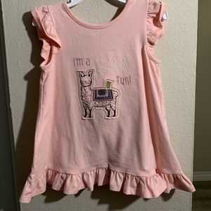 Llama Sleeveless Backless Top